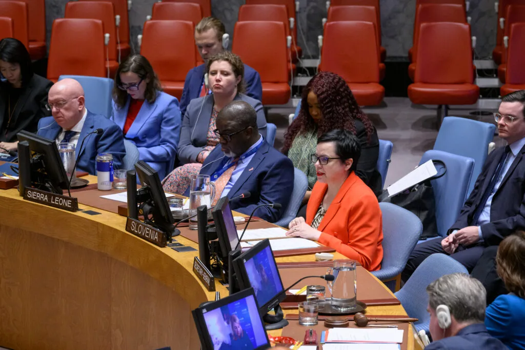 Highlights of Slovenia's activities in the UN Security Council in March ...