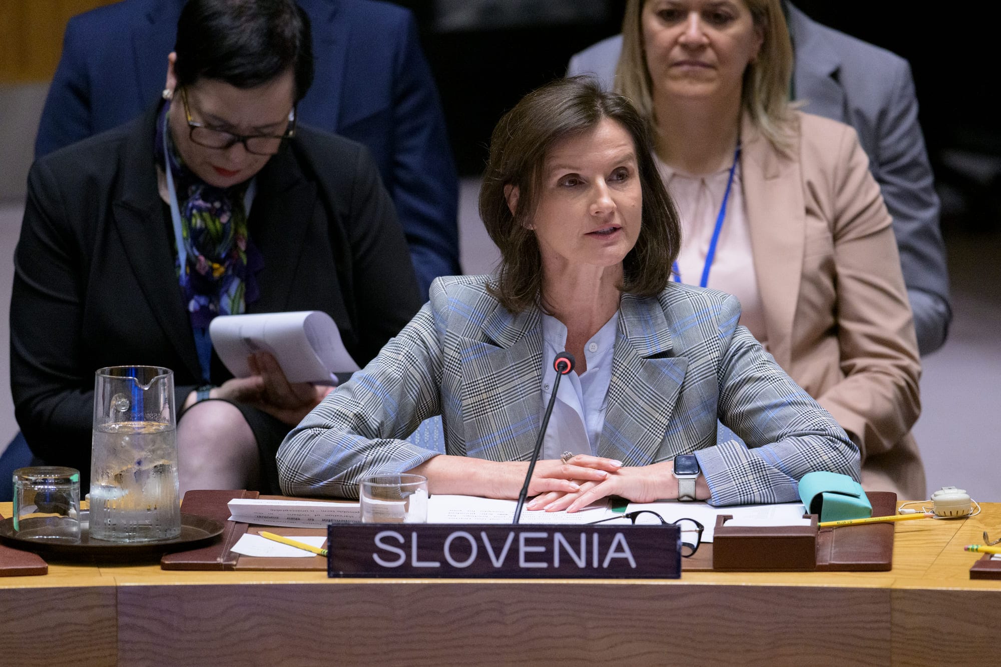 Highlights of Slovenia's activities in the UN Security Council in May ...